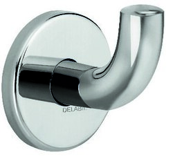 Patère virgule Ø62x65 Inox poli brillant