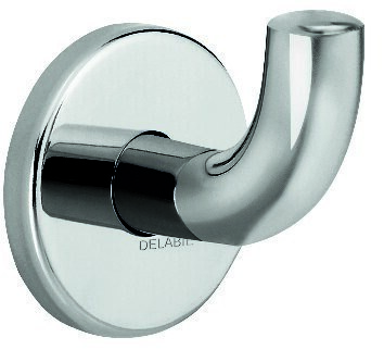 Patère virgule Ø62x65 Inox poli brillant