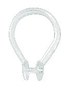 6 x anneau plastique de rideau de douche