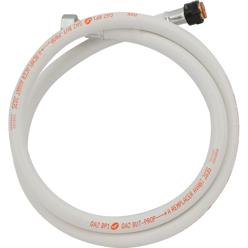 Flexible raccordement butane-propane écrou G 1/2' écrou G 1/2'