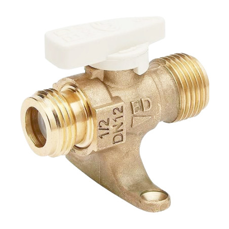 Robinet à obturation automatique intégrée mâle G 1/2" mâle G 1/2"