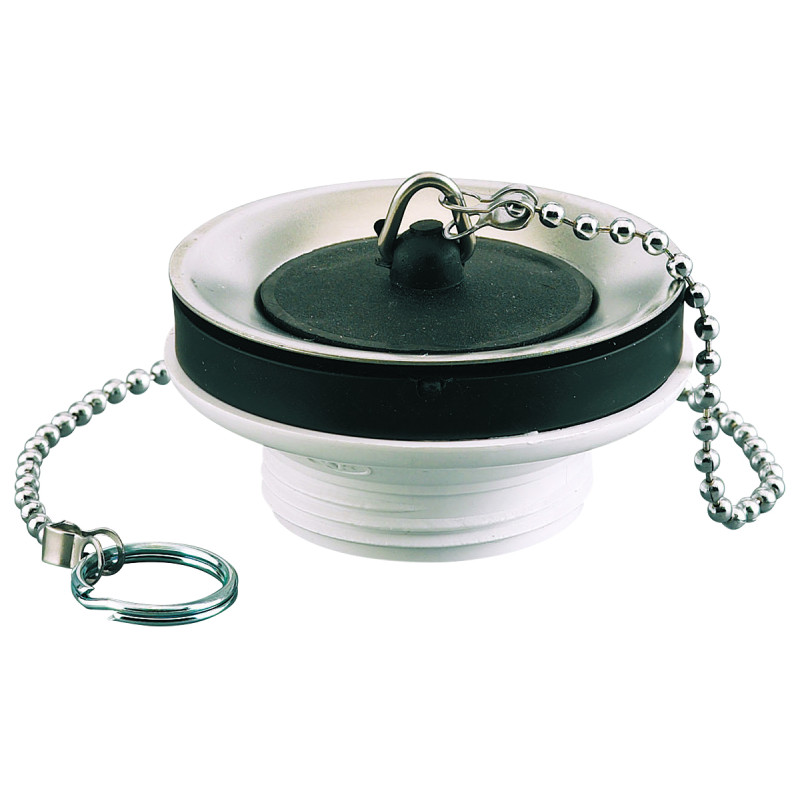 Bonde avec bouchon pour lavabo 33x42 Ø 63 mm