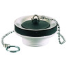 Bonde avec bouchon pour lavabo 33x42 Ø 63 mm
