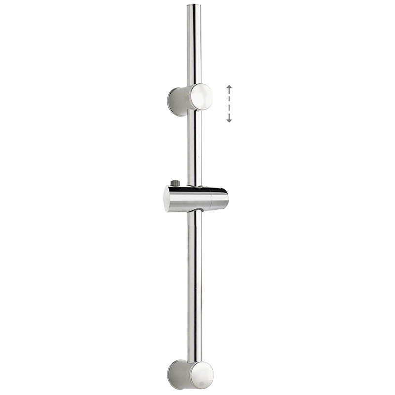 Barre de douche modèle chromé Ø 25 mm