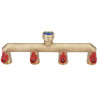 Nez sélecteur de circuits 4 sorties F20x27 M20x27
