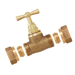 Robinet bicone laiton