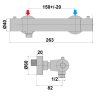 Mitigeur douche thermostatique COX