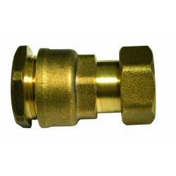 Raccord compteur droit