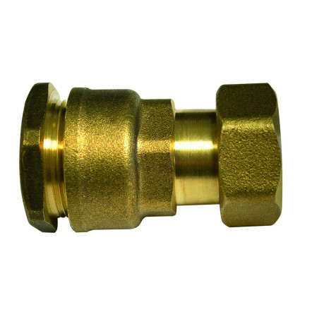 Raccord compteur droit