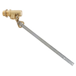 Robinet flotteur double articulation