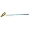 Robinet flotteur double articulation