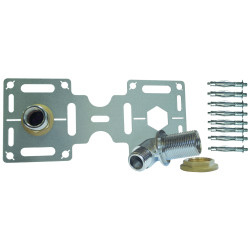 KIT platine raccordement douche universel 21 21