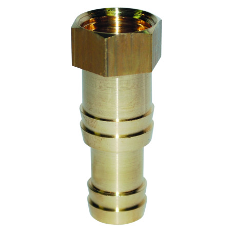 Raccord étagé pour abreuvoir à écrou 6 pans M 15x21 Ø 15 & 19 mm