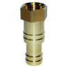 Raccord étagé pour abreuvoir à écrou 6 pans M 15x21 Ø 15 & 19 mm