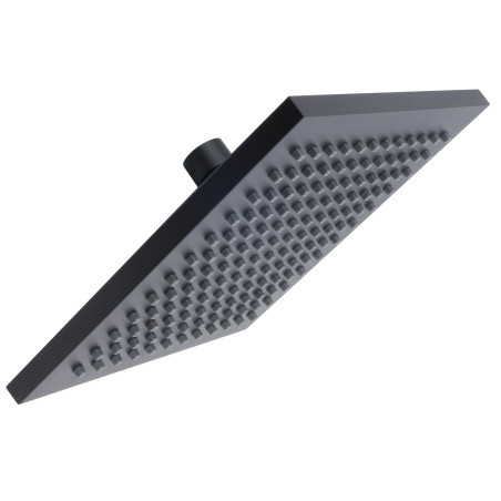 Tête de douche carré noir F.15x21