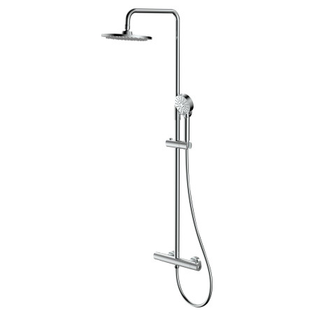Ensemble douche chromé rond 20X27 15X21