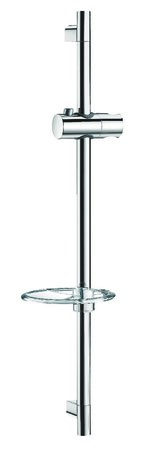 Barre de douche chromée Ø22 recoupable