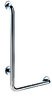Barre de maintien en L (à droite) Ø32 - Inox brillant H. 750 mm