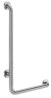 Barre de maintien en L (à droite) Ø32 - Inox satiné H. 750 mm