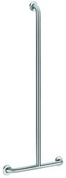 Barre de maintien en T Ø32 1150x500 - Inox satiné