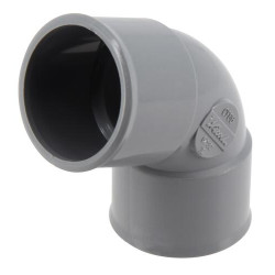 Coude 67°30, femelle-femelle, à coller, en PVC