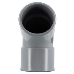 Coude 67°30, femelle-femelle, à coller, en PVC
