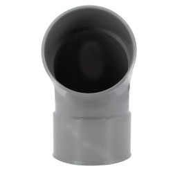 Coude 67°30, femelle-femelle, à coller, en PVC