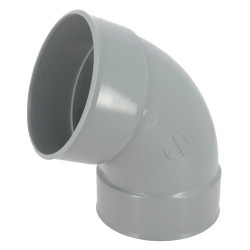 Coude, femelle-femelle à 67°30, à coller, en PVC