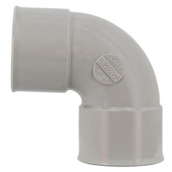 Coude 87°30, femelle-femelle, à coller, en PVC