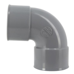 Coude 87°30, femelle-femelle, à coller, en PVC