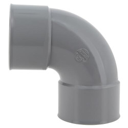 Coude 87°30, femelle-femelle, à coller, en PVC