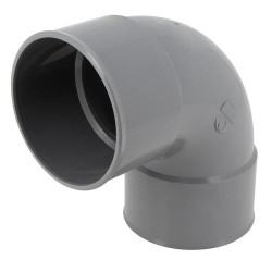 Coude 87°30, femelle-femelle, à coller, en PVC