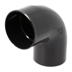 Coude en TECHTAN®, Mâle-femelle à 87°30, pour tube de descente Ø 100