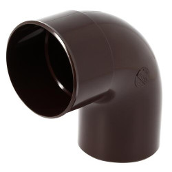 Coude en TECHTAN®, Mâle-femelle à 87°30, pour tube de descente Ø 100