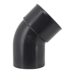 Coude classique TECHTAN®, 45°, mâle-femelle, descente de gouttière