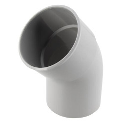Coude classique TECHTAN®, 45°, MF, descente de gouttière
