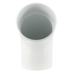 Coude classique TECHTAN®, 67°30, mâle-femelle, descente de gouttière
