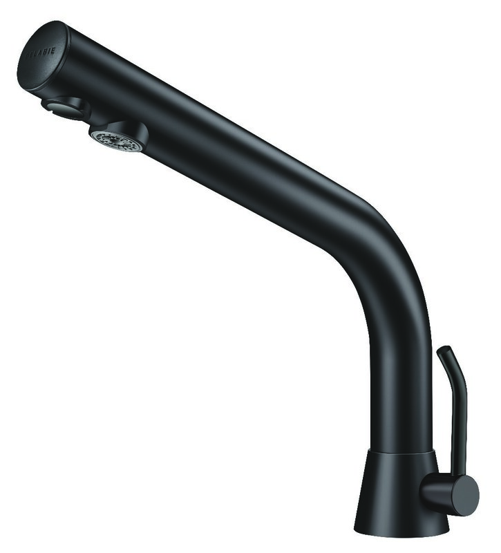 BINOPTIC MIX lavabo M3/8" mitigeur noir mat, réf. 388MCHB