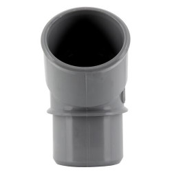 Coude 45°, mâle-femelle, à coller, en PVC