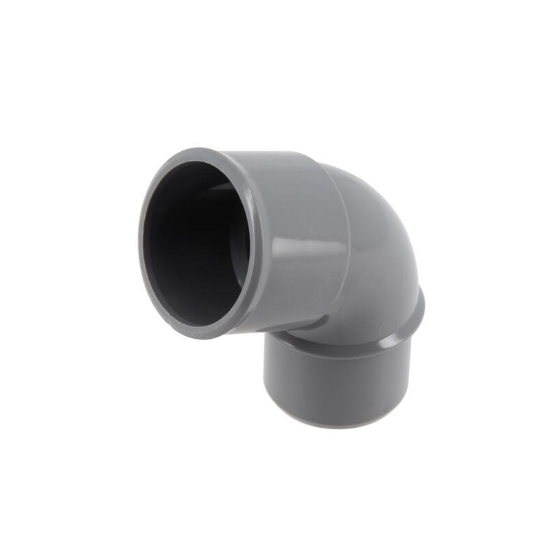 Coude 67°30, mâle-femelle, à coller, en PVC