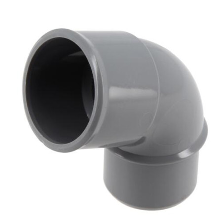 Coude 67°30, mâle-femelle, à coller, en PVC