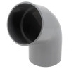 Coude 67°30, mâle-femelle, à coller, en PVC