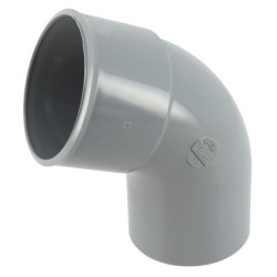 Coude, mâle-femelle à 67°30, à coller, en PVC