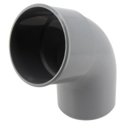 Coude, mâle-femelle à 67°30, à coller, en PVC