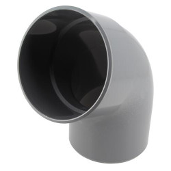 Coude, mâle-femelle à 67°30, à coller, en PVC