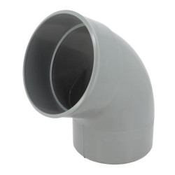 Coude, mâle-femelle à 67°30, à coller, en PVC