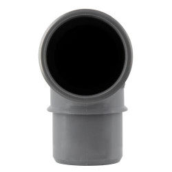 Coude 87°30, mâle-femelle, à coller, en PVC