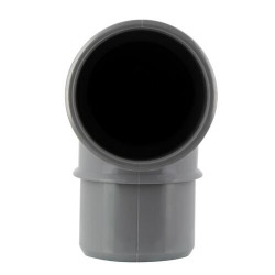 Coude 87°30, mâle-femelle, à coller, en PVC