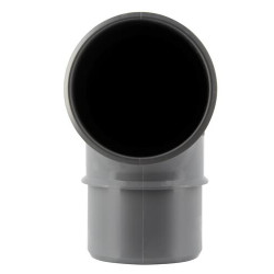 Coude 87°30, mâle-femelle, à coller, en PVC