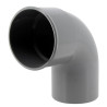 Coude 87°30, mâle-femelle, à coller, en PVC